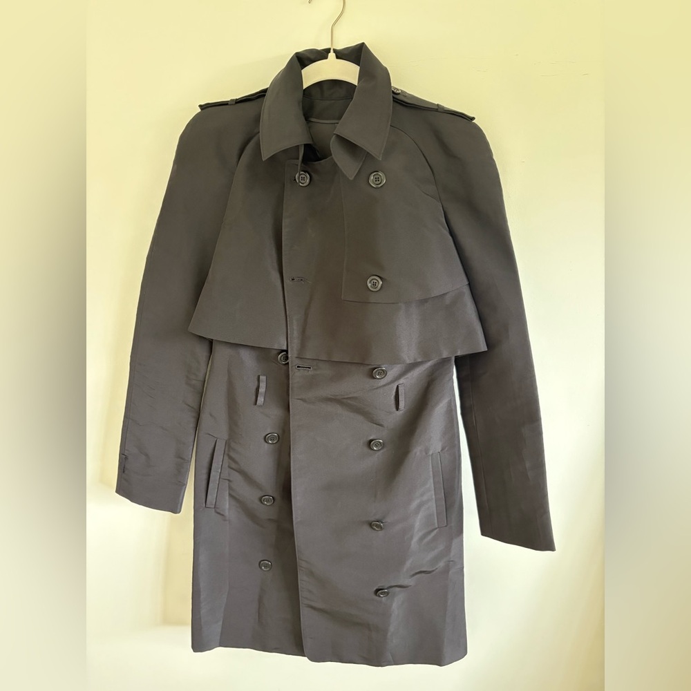 Zac Posen 100% Silk  Trench Coat